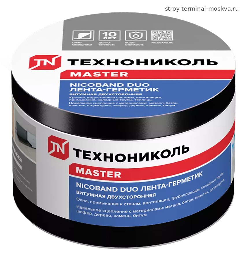 Лента герметизирующая Nicoband DUO (10м*10см) 270рул./под