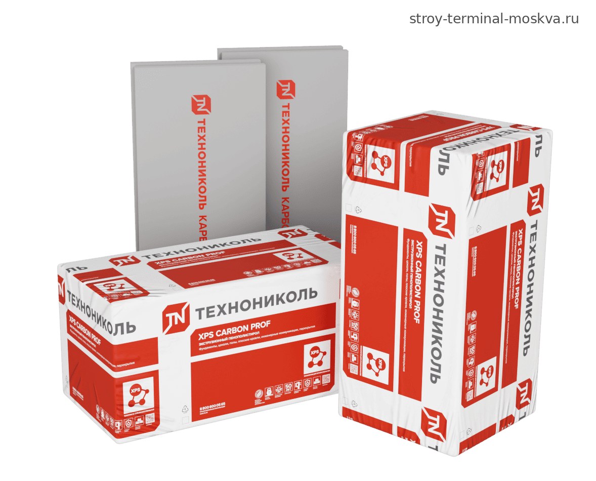 Технониколь XPS CARBON PROF 1180*580*100мм (4 плит) (2,74м2)(0,273м3)