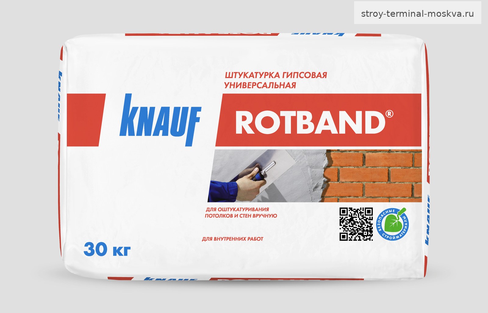 Штукатурка гипсовая Knauf Ротбанд (30кг) (40шт/под)