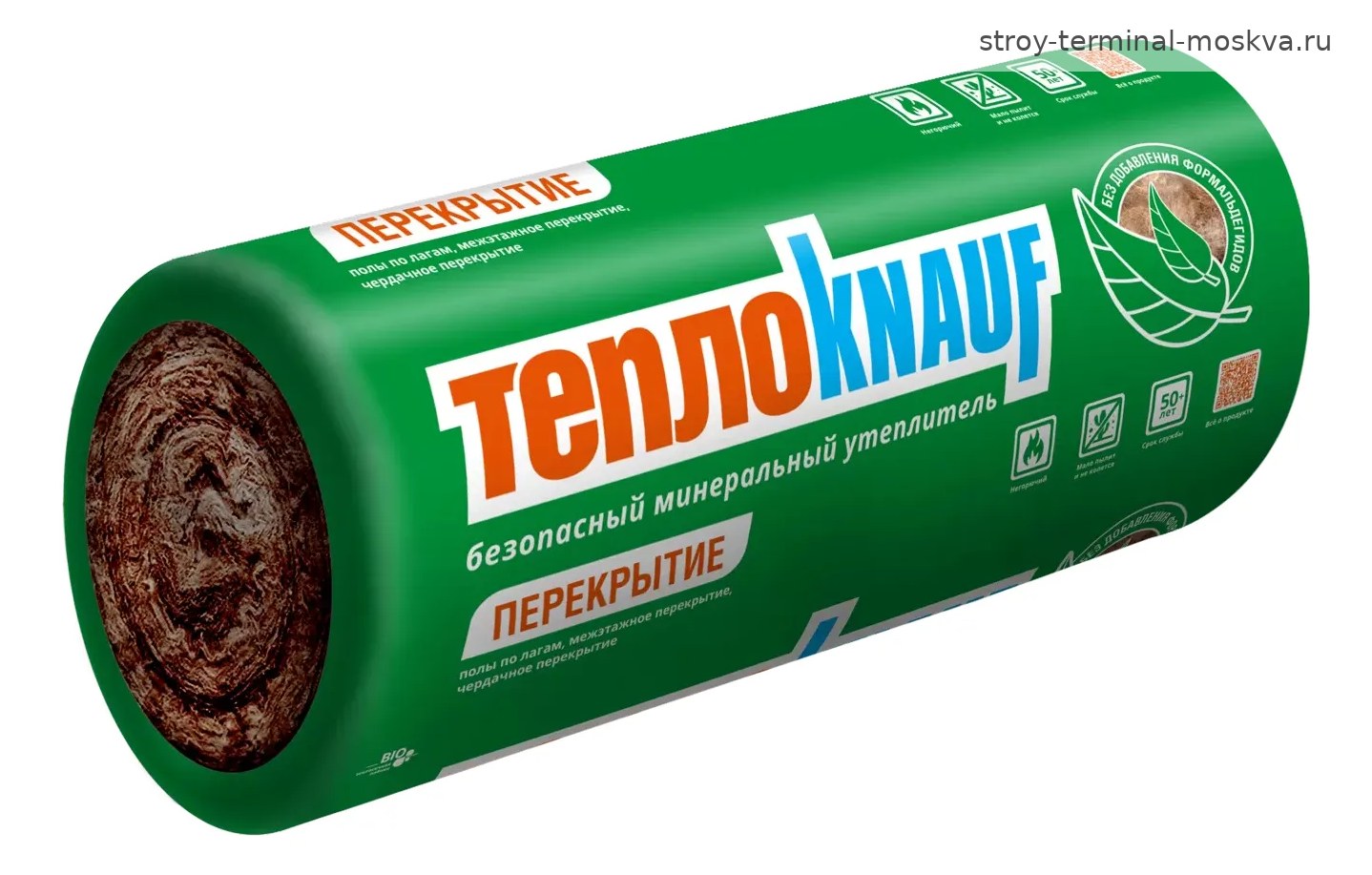 ТеплоКНАУФ Для Перекрытий (KNAUF Insulation)  2*7380*1220* 50 (18м2) (32шт/под)