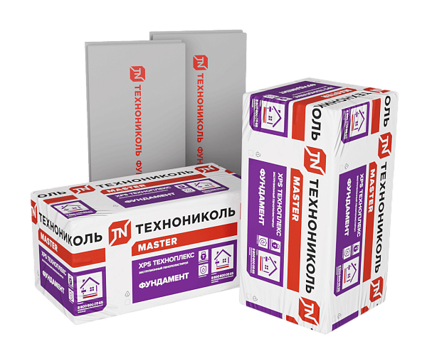 Техноплекс XPS 250 ФУНДАМЕНТ 1180*580* 50-L (8 плит) (5,47м2) (0,273м3)